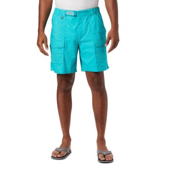 Columbia Muške Kratke Hlače - PFG Half Moon III Big Svijetlo Tirkizne | KXUT-27849